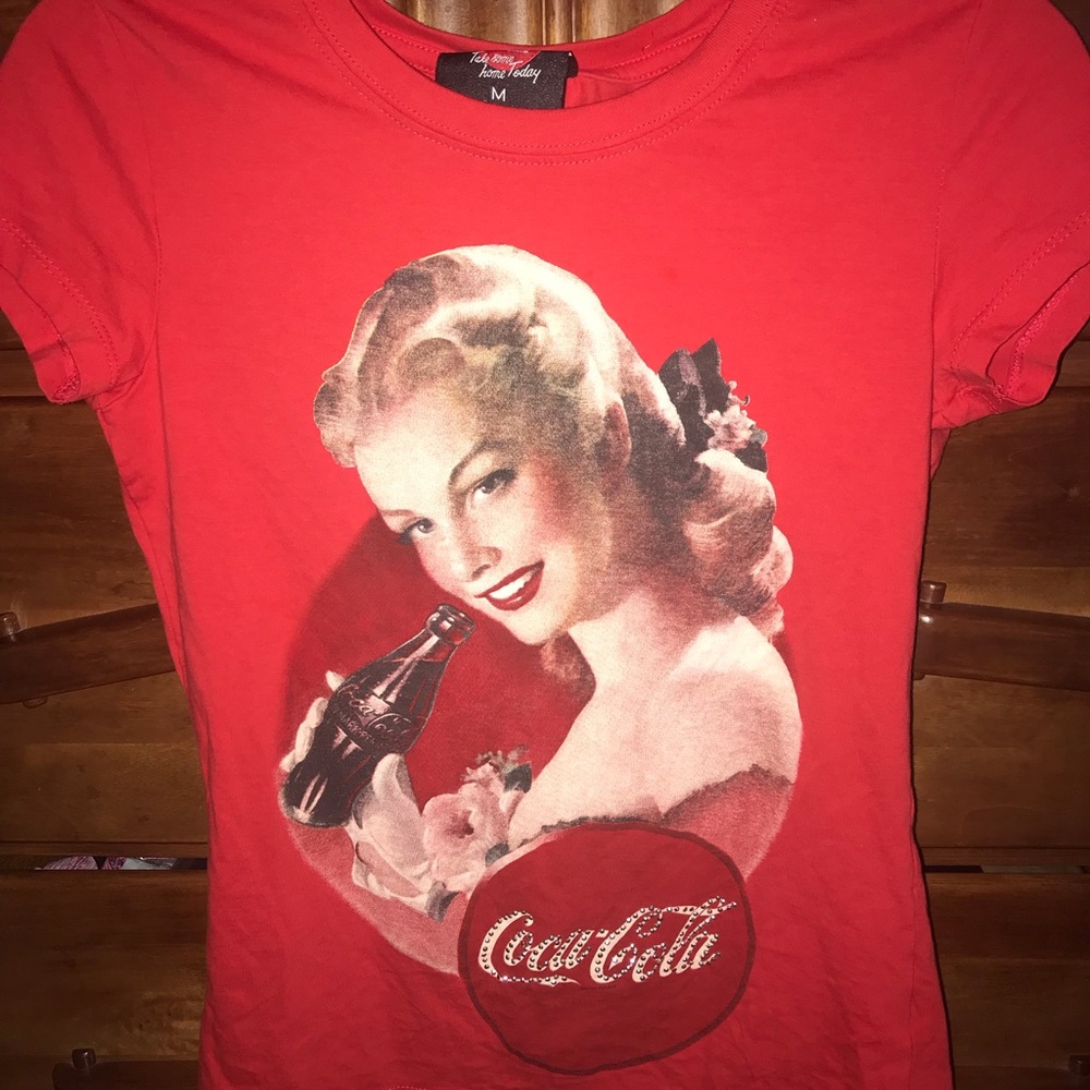 Coca Cola Vintage Ad T Shirt!